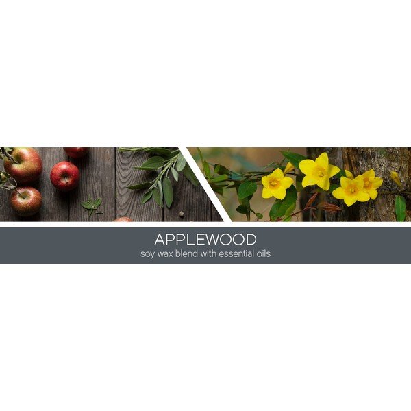 Мъжка ароматна свещ в кутия Applewood, 35 часа горене Men's Collection - Goose Creek-image-1