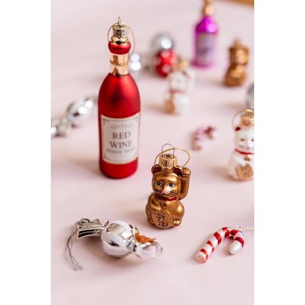 Стъклени коледни украси в комплект от 4 бр. Candy Cane – Sass & Belle-image-1