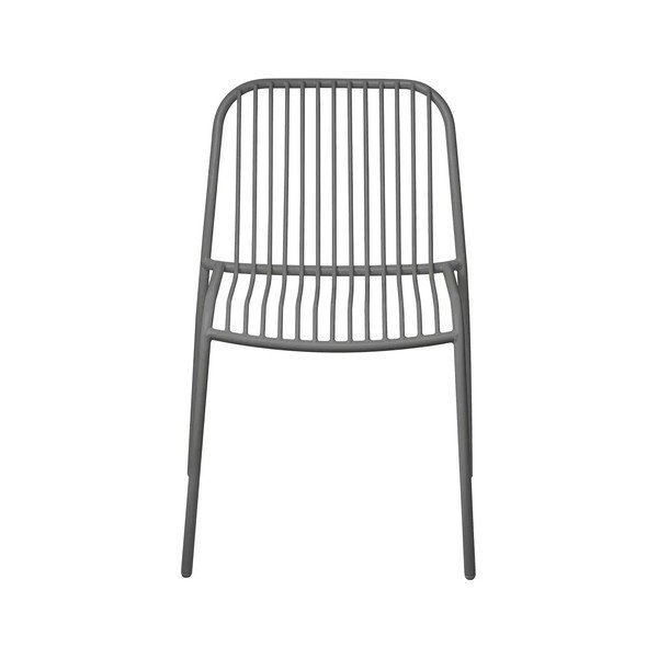 Сив градински стол метален Yua Wire – Blomus-image-2