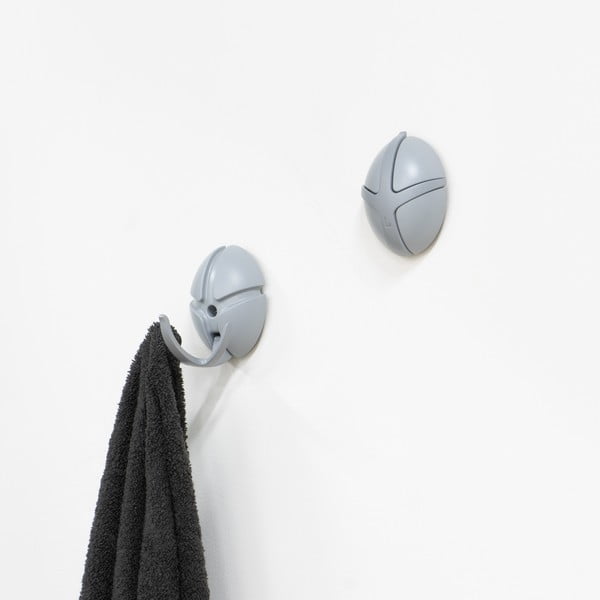 Сива стенна кука Tick - Spinder Design-image-3