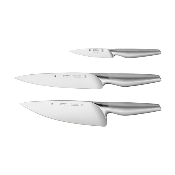 Комплект от 3 кухненски ножа от специално кована неръждаема стомана Chef's Edition - WMF