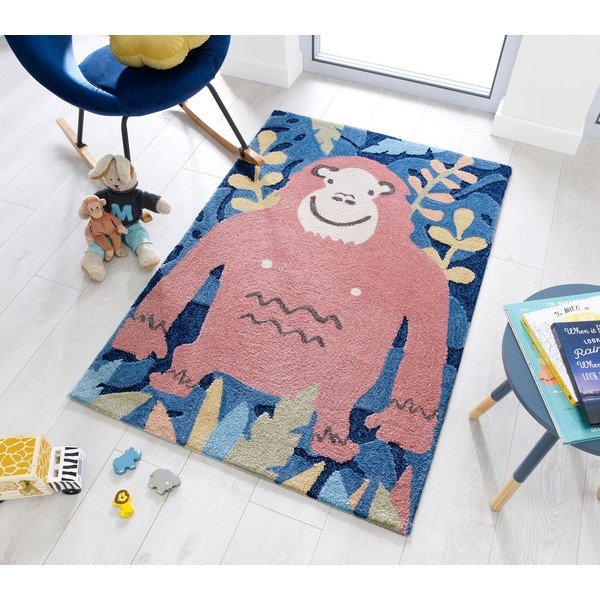 Детски килим , 100 x 150 cm Jungle Monkey - Flair Rugs-image-4
