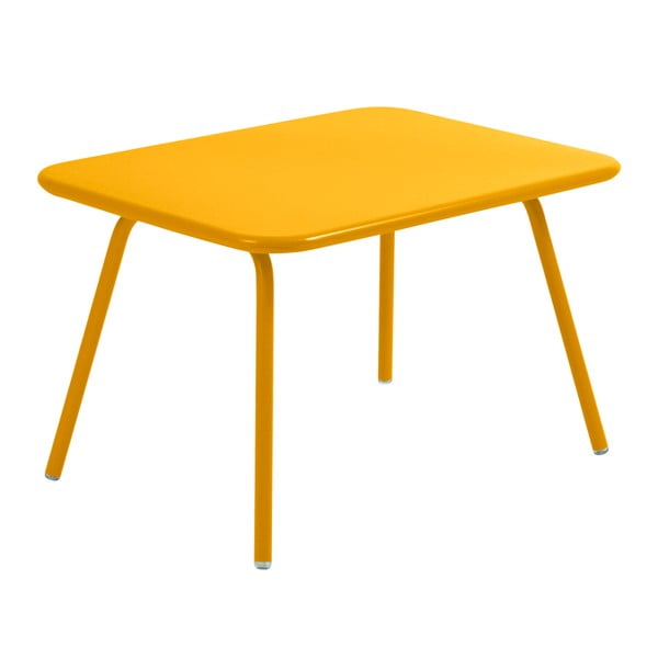 Žlutý dětský stůl Fermob Luxembourg