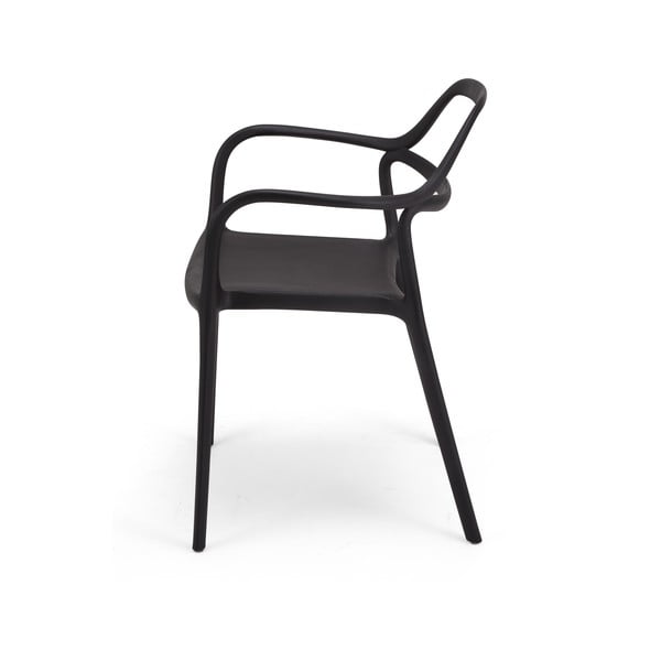 Комплект от 2 черни трапезни стола Chaur Dali - Bonami Selection-image-3