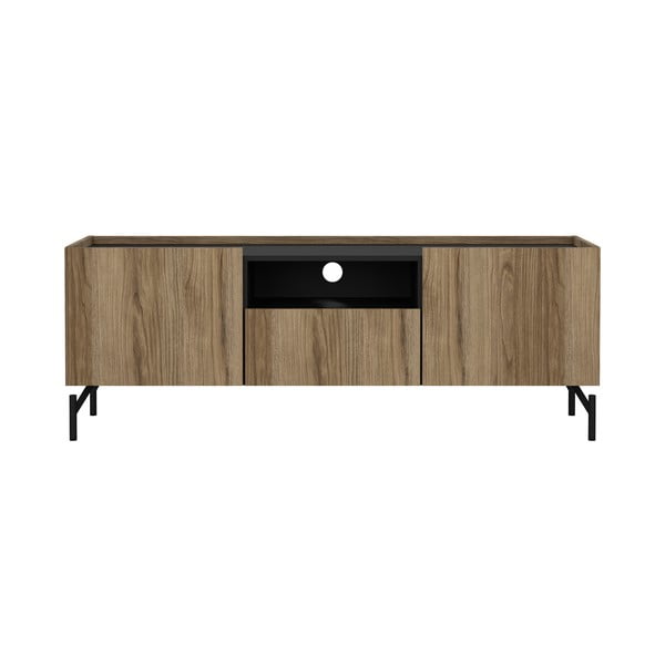 Кафява маса за телевизор от дъбов декор 147x54x41 cm Bergen – Tvilum