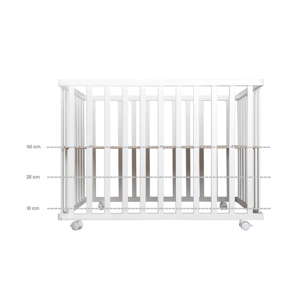 Бяла кошара за игра 100x75 cm Roba style - Roba-image-3