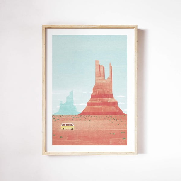 Плакат 30x40 cm Monument Valley - Travelposter-image-2