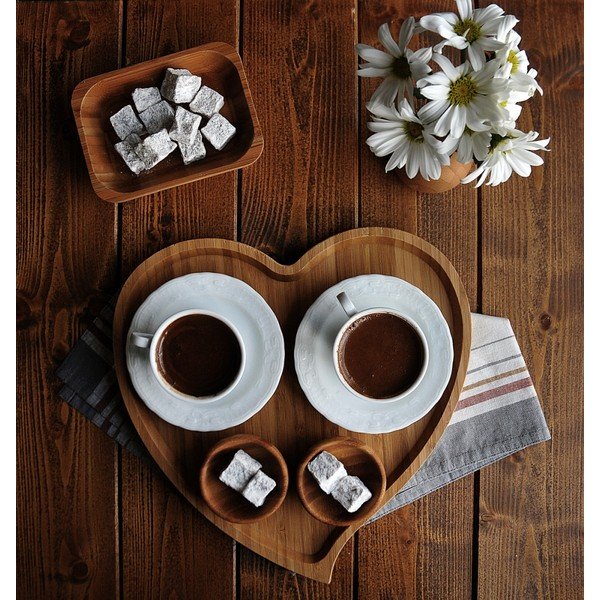 Бамбукова табла за сервиране , 27 см Amor - Bambum-image-3