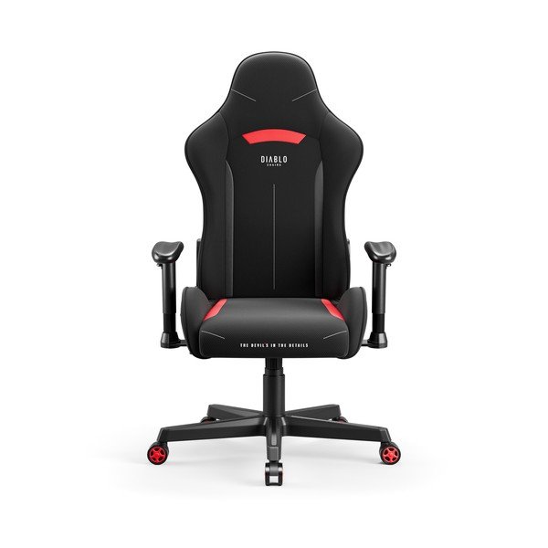 Черен гейминг стол X-Starter – Diablo Chairs-image-2