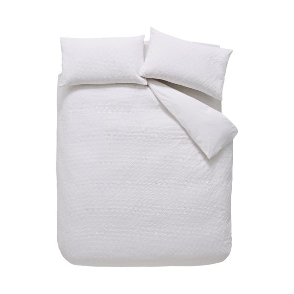 Бяло памучно единично спално бельо 135x200 cm - Bianca-image-2
