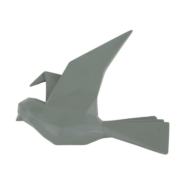 Зелена закачалка за стена във формата на птица, широчина 25 см Origami - PT LIVING