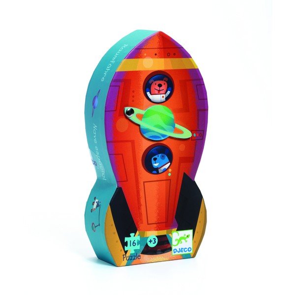 Бебешки пъзел Ракета - Djeco-image-1