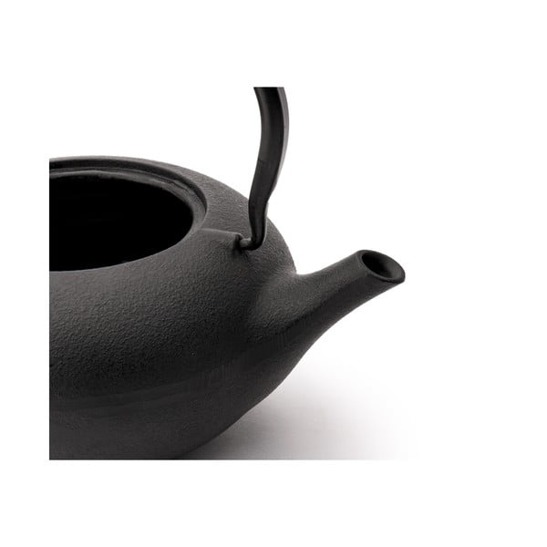 Бяло-черен сервиз за чай от порцелан и чугун Shanxi – Bredemeijer-image-4