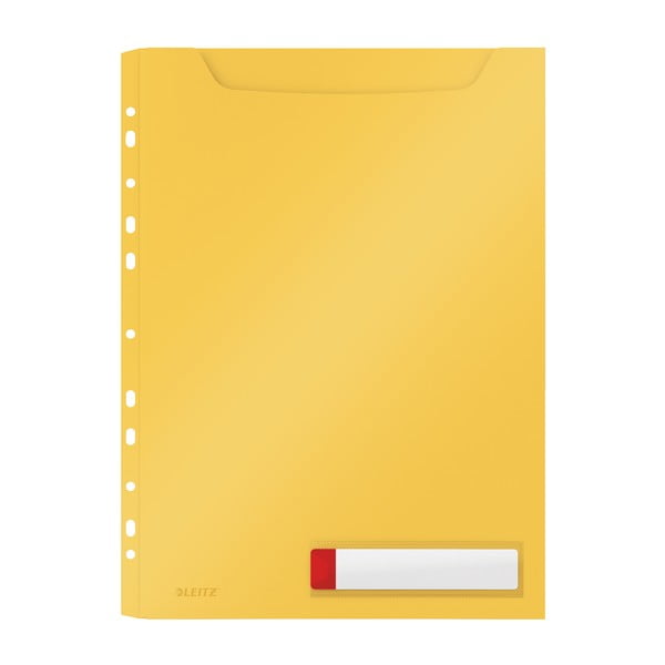 Жълти офис папки с голям капацитет , A4 Cosy - Leitz