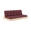 Разтегателен диван вцвят бордо 196 cm Base – Karup Design