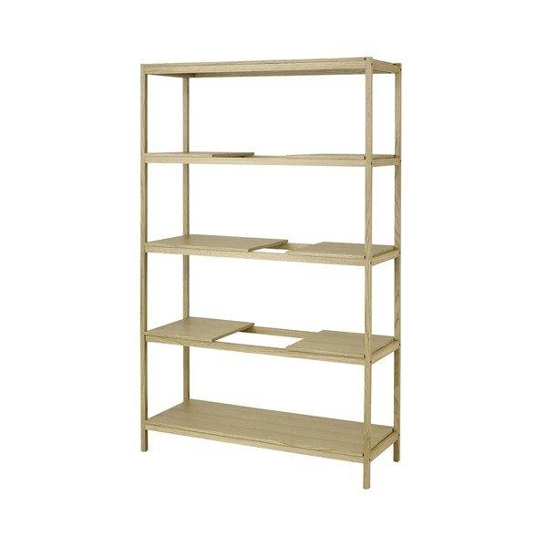 Стелаж от декор от дъб  в естествен цвят 105x170x40 cm Sukoya – Blomus-image-2