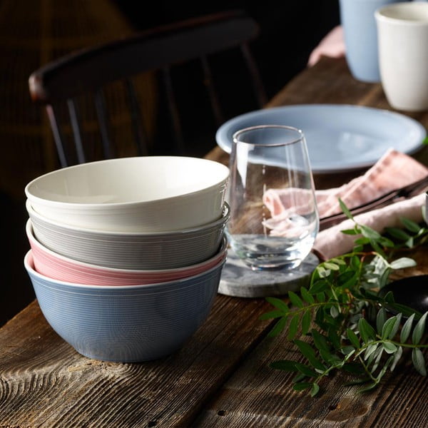 Бяло-синя порцеланова купа Villeroy & Boch , 750 ml Like Color Loop - like | Villeroy & Boch-image-3