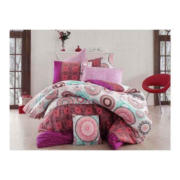 Спално бельо с чаршаф за единично легло Cozier, 160 x 220 cm - Mijolnir