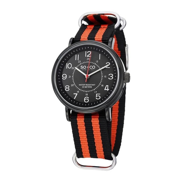 Pánské hodinky SoHo Orange Stripe