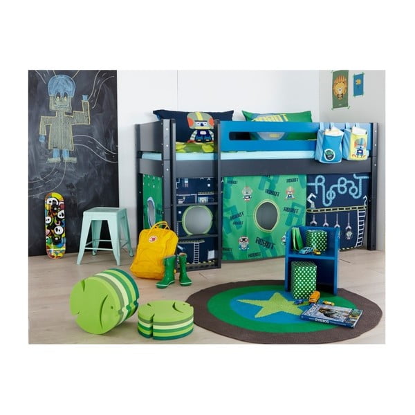 Комплект от 2 чанти за окачване за детско легло Robot - Manis-h-image-1