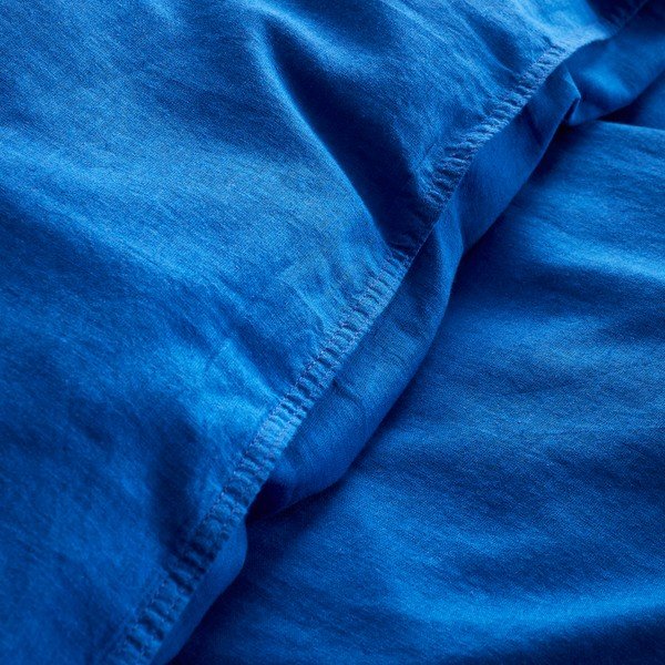 Синьо единично спално бельо 135x200 cm Relaxed - Content by Terence Conran-image-2