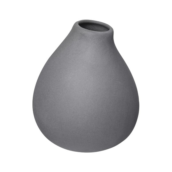 Тъмносиви порцеланови вази в комплект от 3 бр. (височина 9 cm) Nona – Blomus-image-2