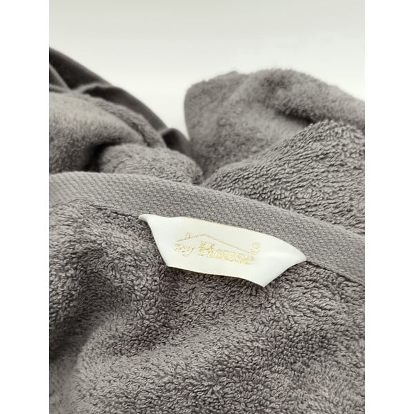 Тъмно сива плажна кърпа 100x180 cm Big - My House-image-1