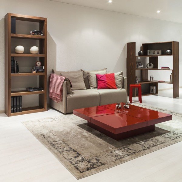 Knihovna v dekoru ořechového dřeva TemaHome Valley-image-1