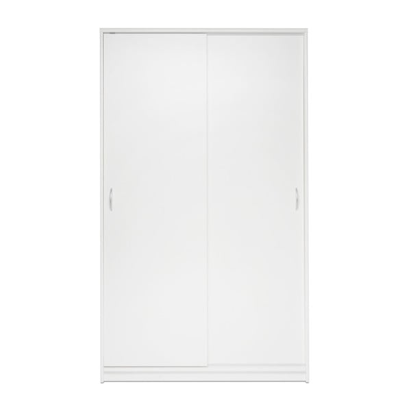 Bílá skříň se 2 posuvnými dveřmi Intertrade Kiel, šířka 109 cm