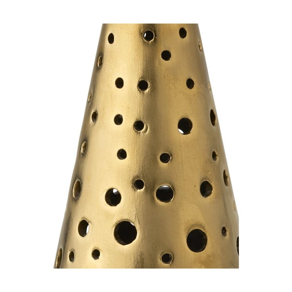 Порцеланов свещник в златист цвят, височина 19 cm Nobili - Kähler Design-image-2