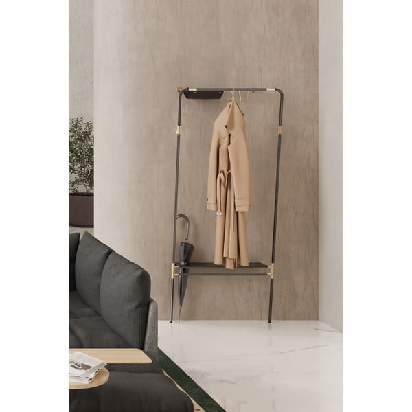 Черен метален комплект за коридор Lean On Me - UMAGE-image-1