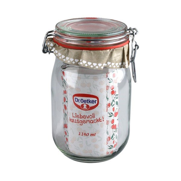 Буркан с клипс и уплътнение, 1,14 л Swing Top - Dr. Oetker-image-3