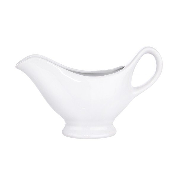 Бяла порцеланова кана за сос Pilar, 220 ml - Orion