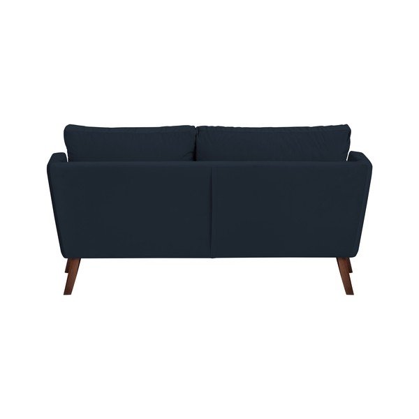Тъмносин триместен диван Elena, с шезлонг в левия ъгъл - Mazzini Sofas-image-4
