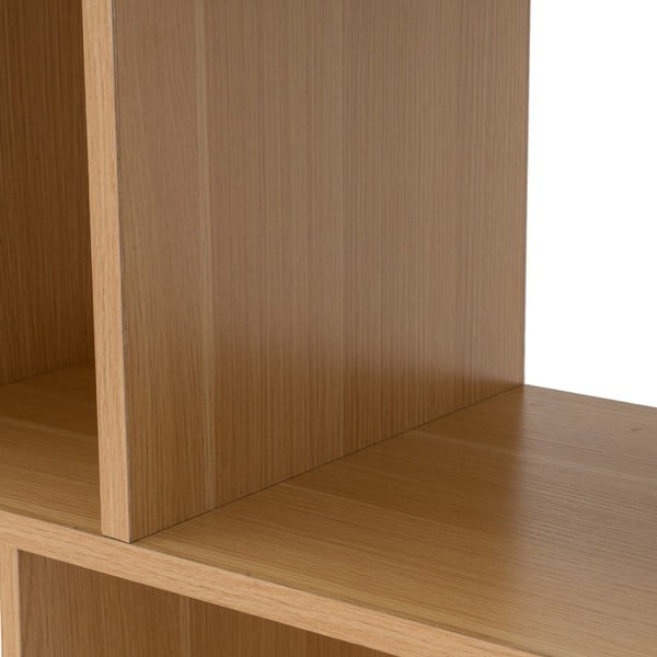 Детска библиотека от декор от дъб  в естествен цвят 63x159 cm Mid-Lines – Casa Selección-image-1