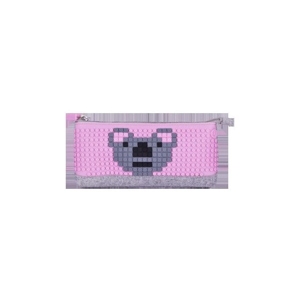 Моливник Pixel, сив/розов - Pixel bags-image-1