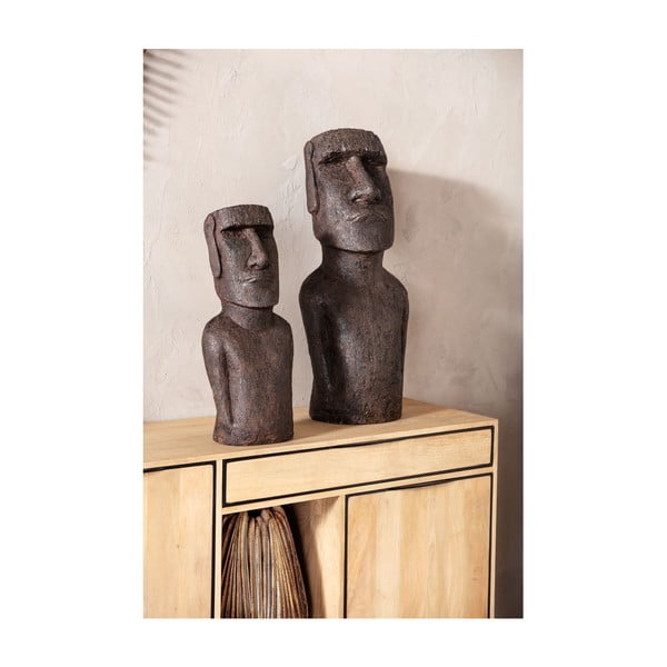 Керамична статуя, височина 80 см Easter Island - Kare Design-image-2
