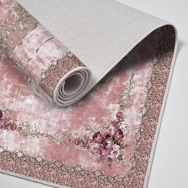 Розови килими за баня в комплект от 2 бр. 60x100 cm – Foutastic-image-2