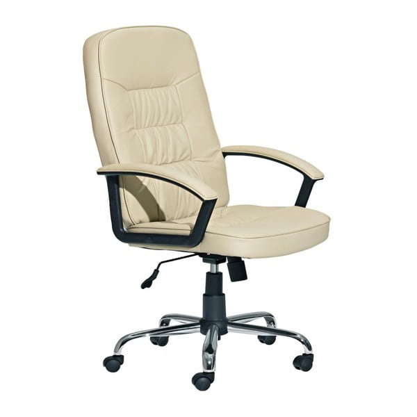 Béžová kancelářská židle SOB Megan