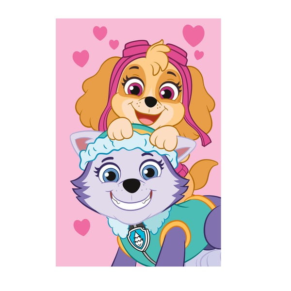 Бебешко одеяло от мека вълна 100x150 cm Paw Patrol – Jerry Fabrics