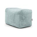 Пуф от рипсено кадифе в цвят мента Plus 70 Lounge – SLOWDOWN