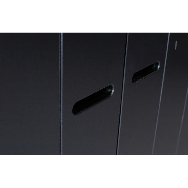 Гардероб от черен бор 140x195 cm Connect - WOOOD-image-1