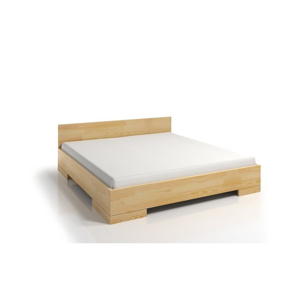 Двойно легло от борова дървесина с място за съхранение SKANDICA , 200 x 200 cm Spectrum - Skandica