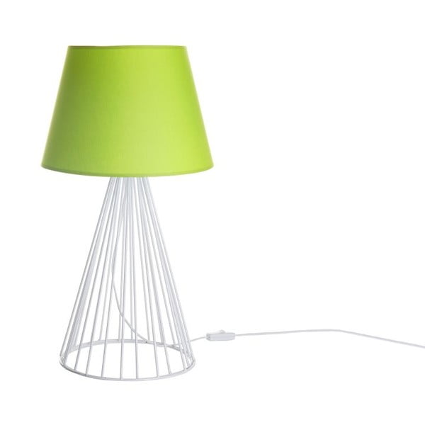 Stolní lampa Wiry Lime/White