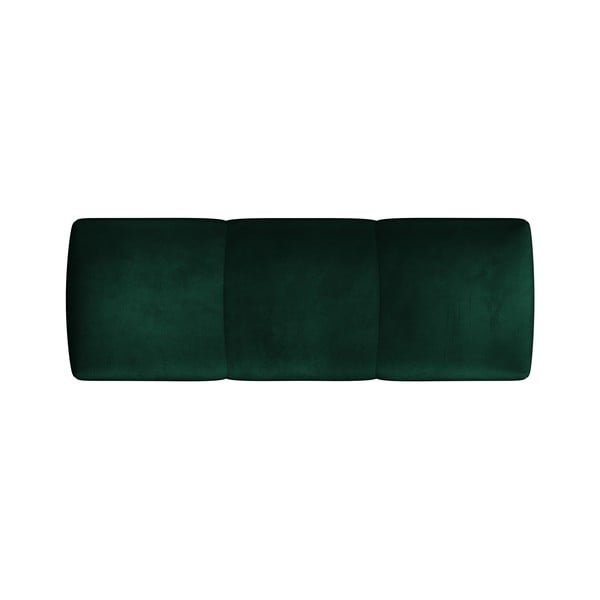 Зелен кадифен подлакътник за модулен диван Rome Velvet - Cosmopolitan Design-image-2