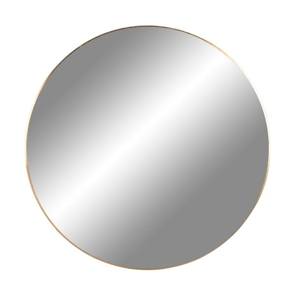 Стенно огледало с рамка в златист цвят, ø 40 cm Jersey - House Nordic