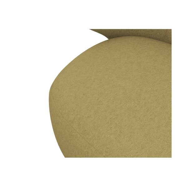 Кресло в цвят горчица Kama – Makamii-image-4