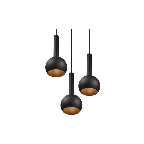 Черно висящо осветително тяло ø 52 cm Ciliana – CINQUE-image-1