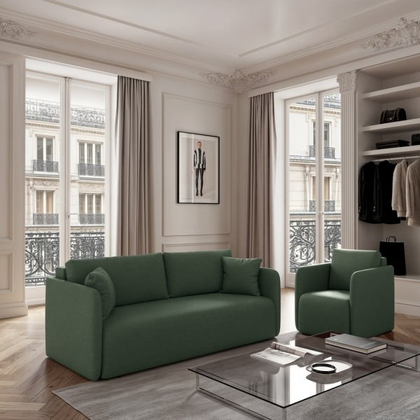 Зелено кресло Chaum – Rodier-image-1