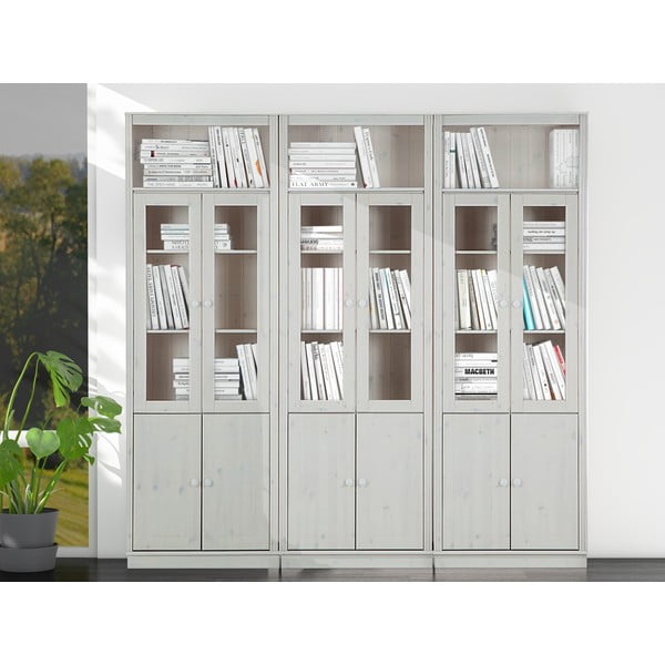 Бяла витрина от масивен бор 518x223 cm Anita – Støraa-image-1